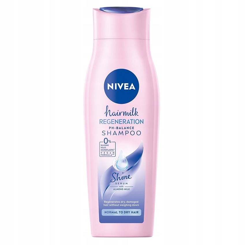 nivea hair milk szampon mleczny do włosów matowych ceneo