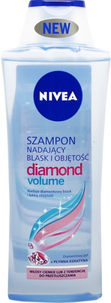 nivea szampon diamond volume care