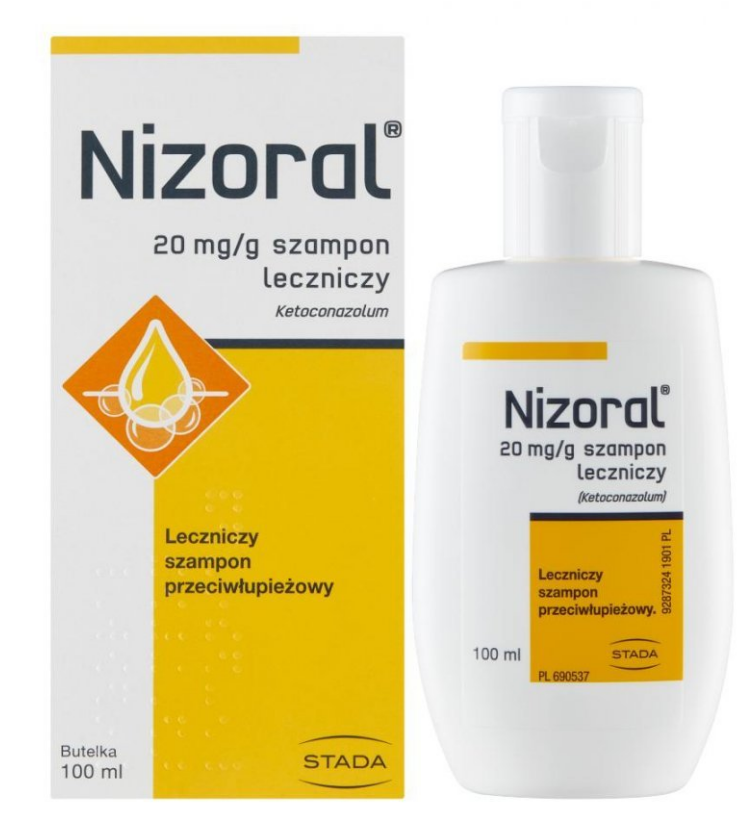 nizoral leczniczy szampon przeciwłupieżowy 100 ml