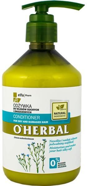 o herbal odżywka do włosów lniana opinie