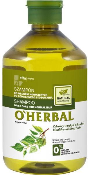 o herbal szampon dodajacy objetoci