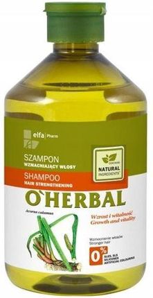 o herbal szampon wzmacniający włosy ekstrakt z korzenia tataraku