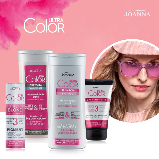 oanna ultra color system szampon do włosów nadający różowy odcień