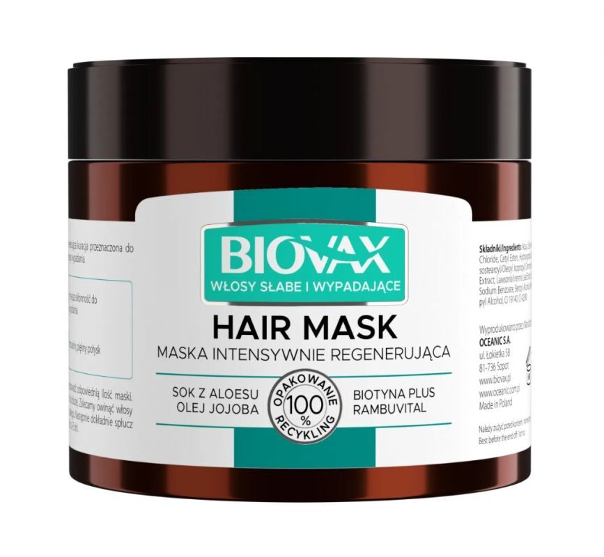 odżywka biovax do włosów wypadających po chemioterapii