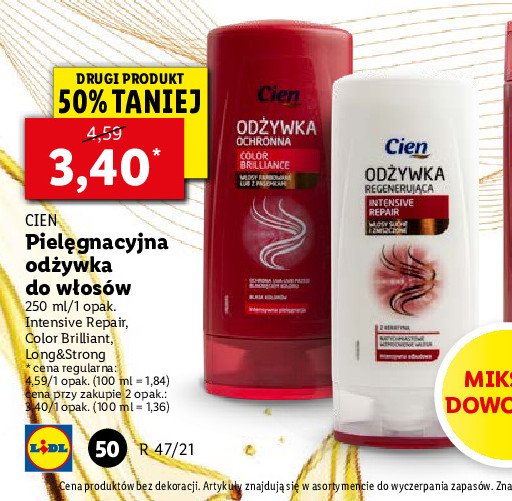 odżywka do włosów lidl opinie