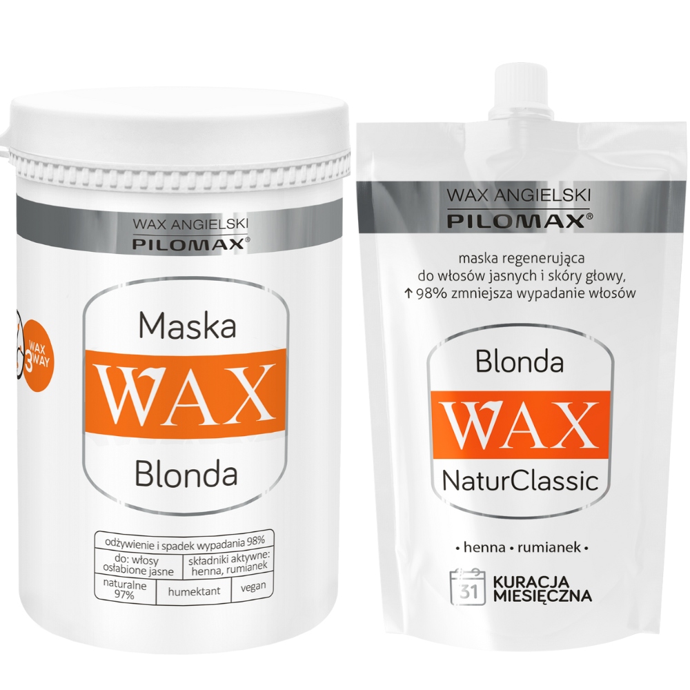 odżywka do włosów wax blond