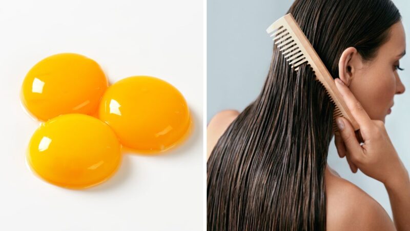 odżywka do włosów z jajka na włosy czyste