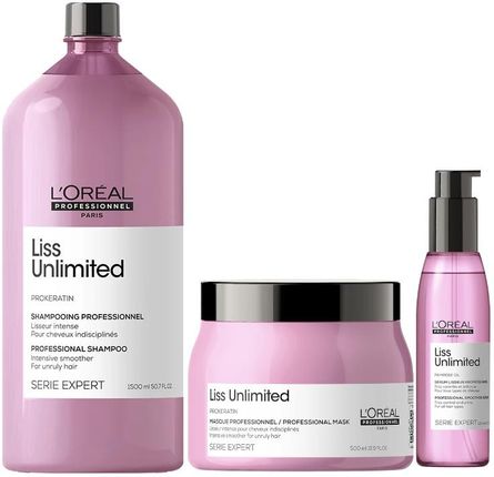 odzywka loreal liss unlimited olejek wygładzający do włosów 125ml ceneo.pl