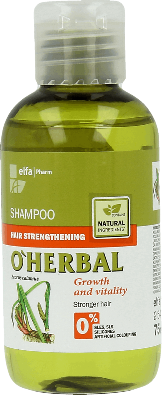 oherbal wzmacniający szampon do wlosow