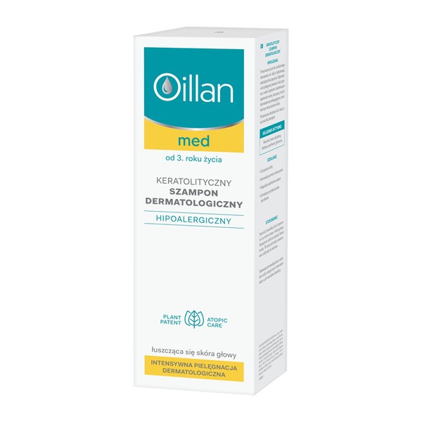 oillan med+ keratolityczny szampon dermatologiczny 200 ml