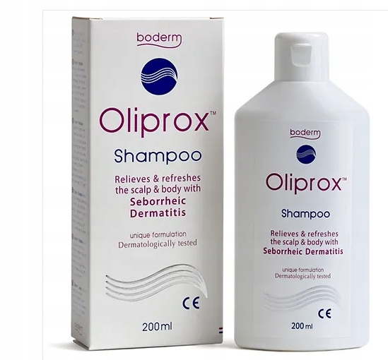 oliprox szampon na łojotokowe zapalenie skóry 200ml