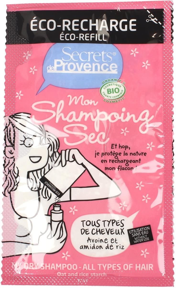 organiczny suchy szampon secret de provence