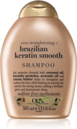 organix brazilian keratin smooth szampon wygładzający z brazylijsk