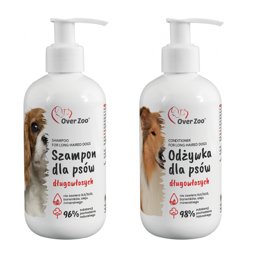 over zoo szampon dla psów długowłosych