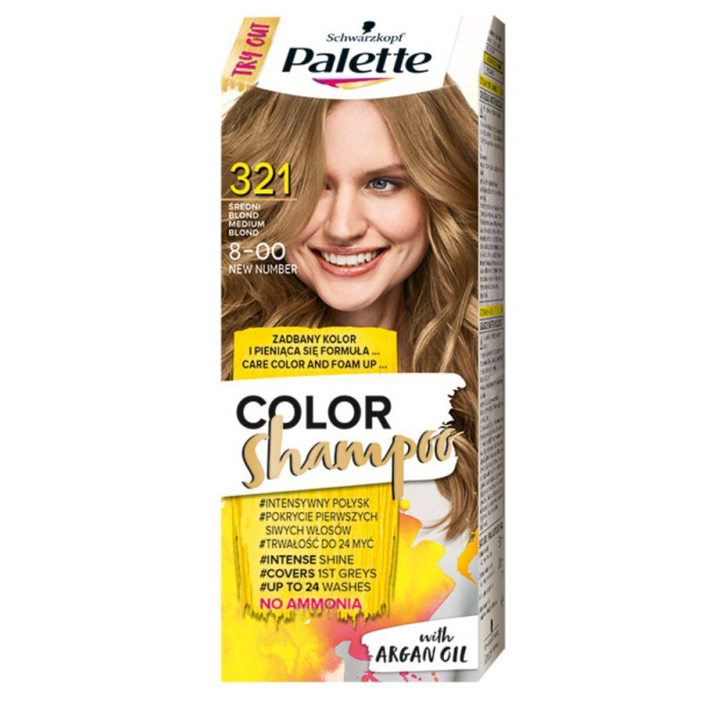 palette color shampoo szampon koloryzujący bez amoniaku