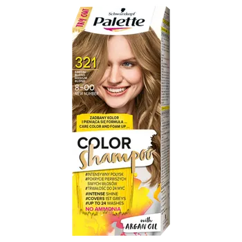 palette color shampoo szampon koloryzujący nr 321 średni blond