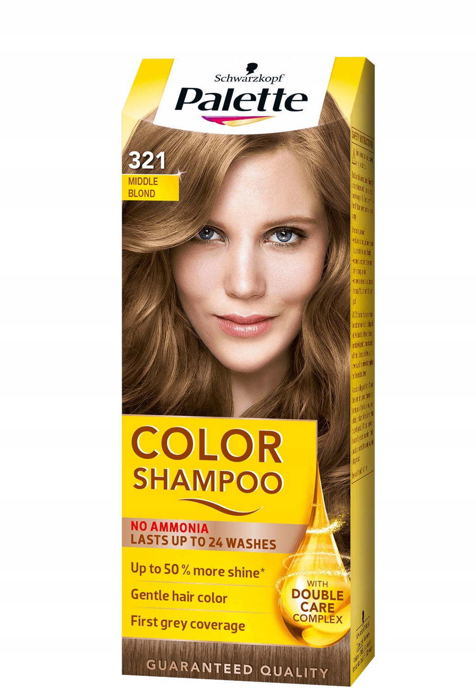 palette średni blond szampon koloryzujący