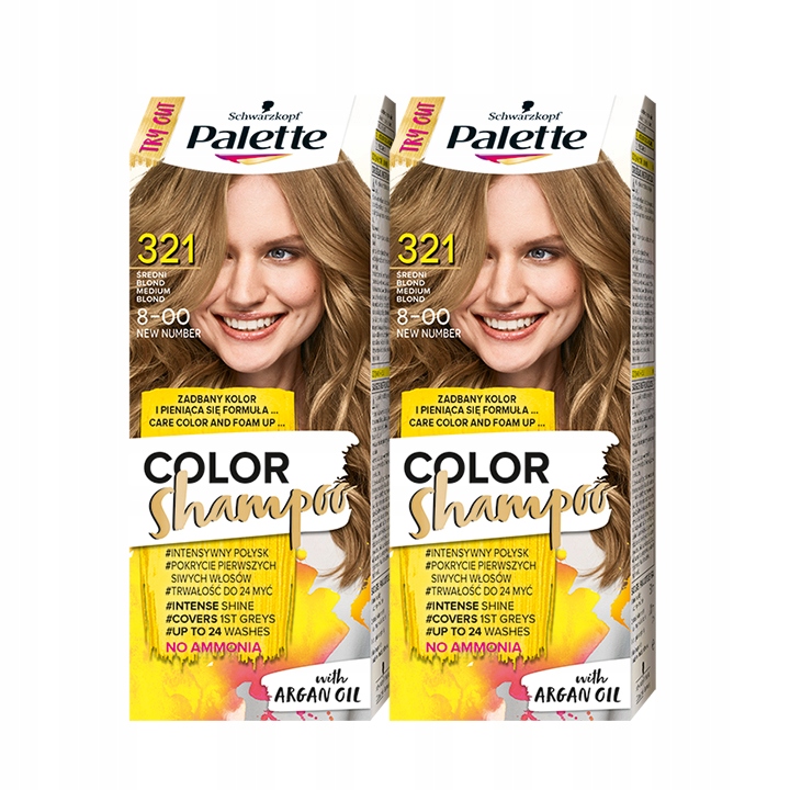 palette szampon 24 średni blond