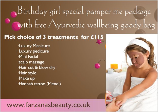 pamper package meaning