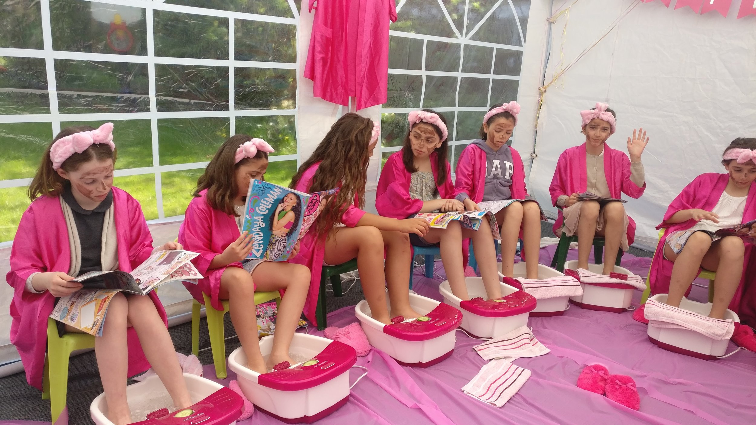 pamper party ideas for 10 year olds