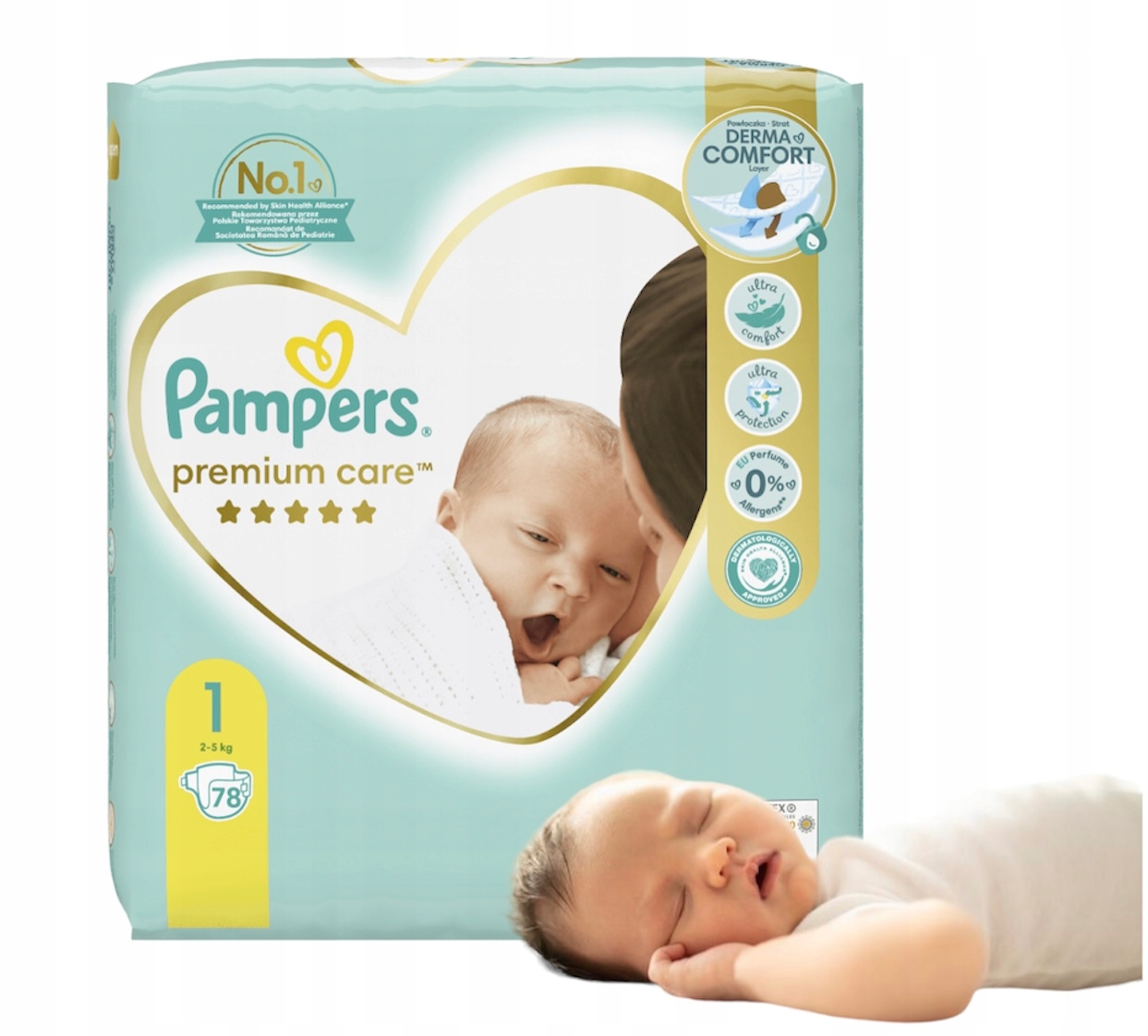 pampers 2 78 sztuk