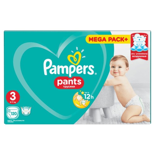 pampers 3 120 szt