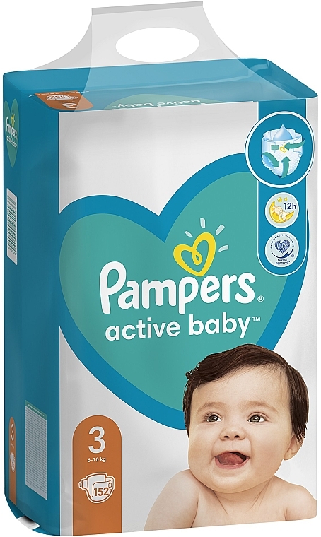 pampers 3 152 szt