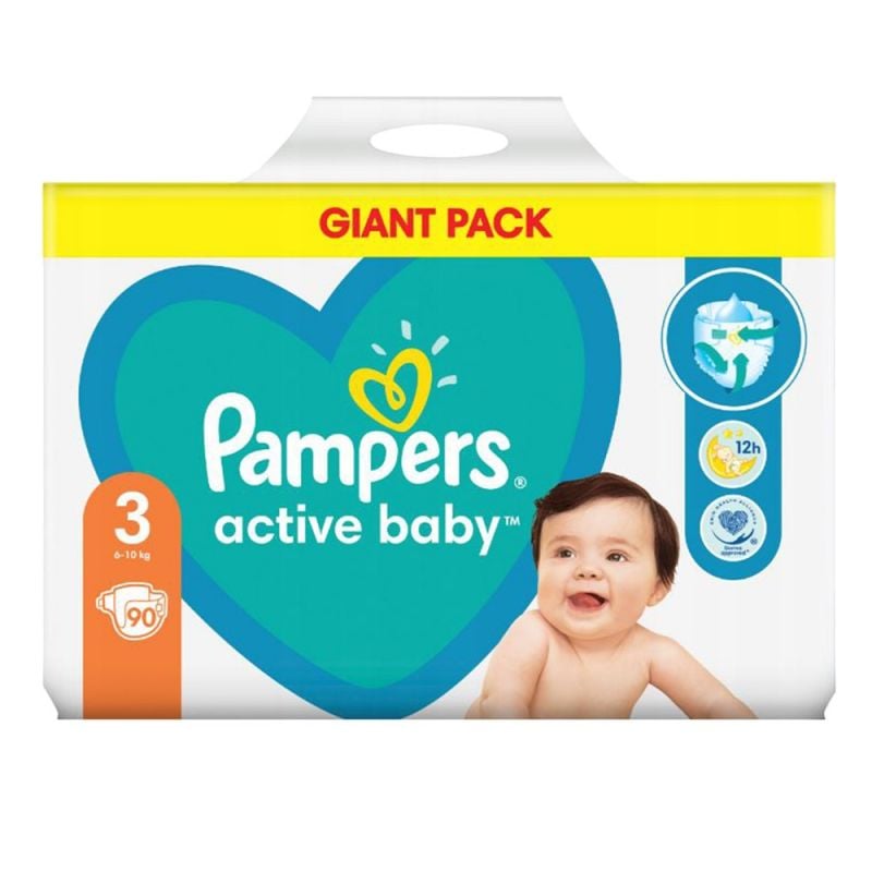 pampers 3 active baby 3 new