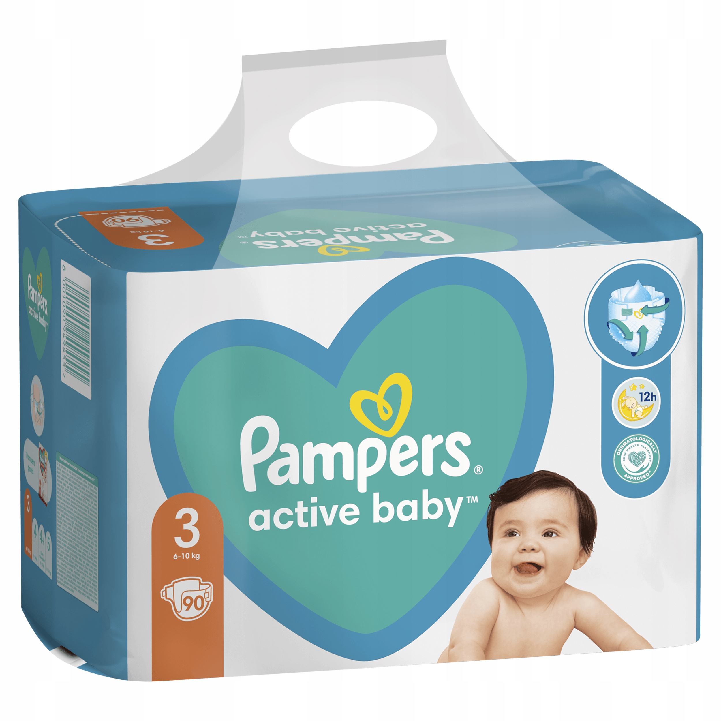 pampers 3 midi giga pack opakowanie 96