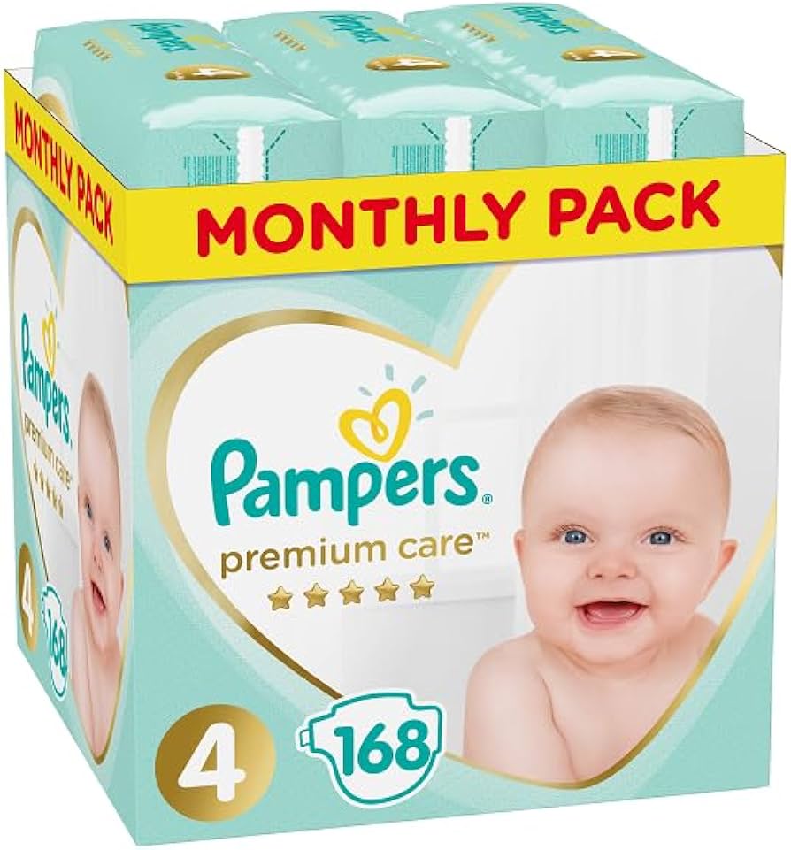 pampers 4 174 pieces