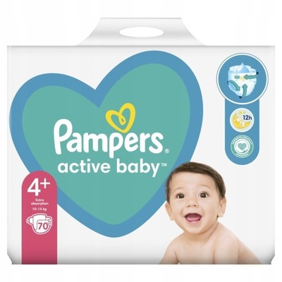 pampers 4 76 szt