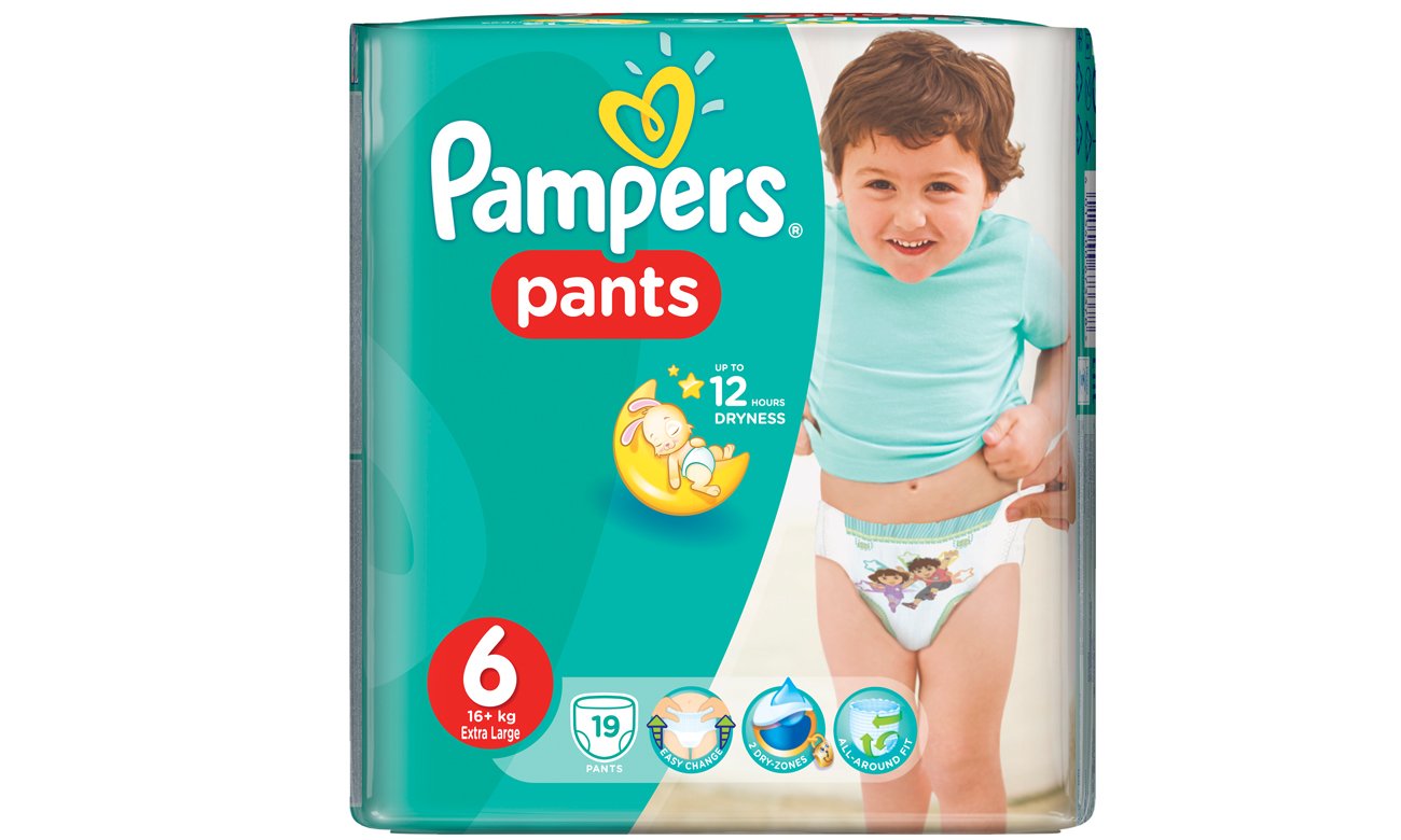 pampers 6 od iulu lat