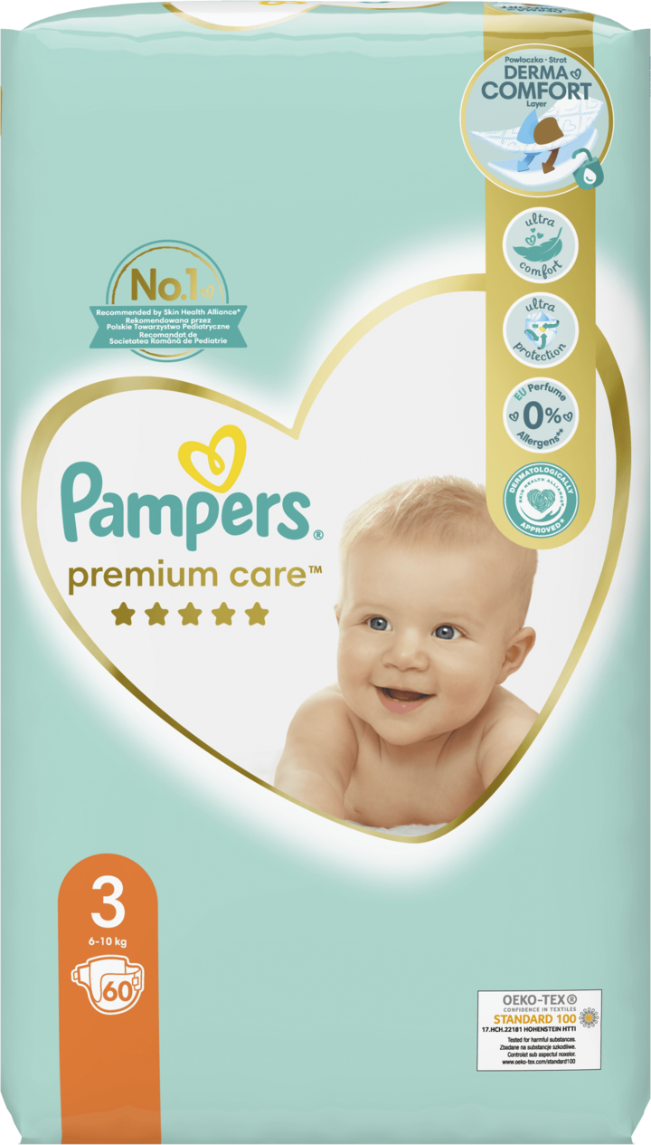 pampers 60 szt