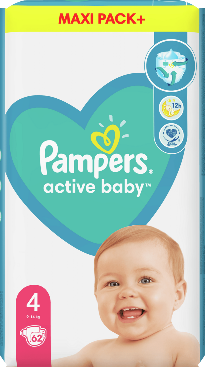 pampers activ baby 2 cena