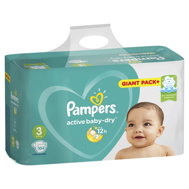 pampers active baby 3 104