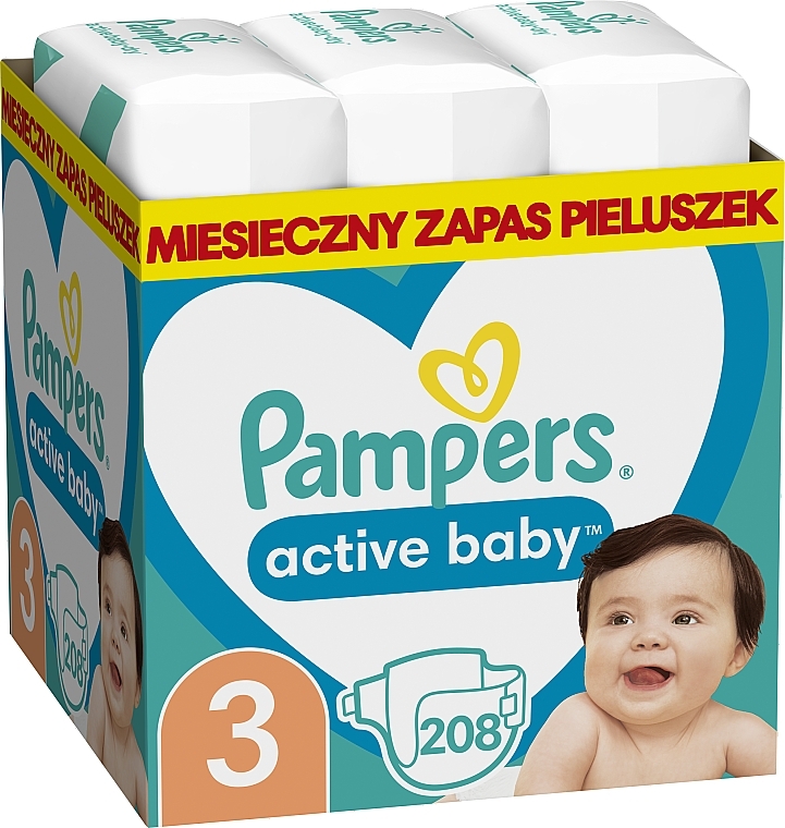 pampers active baby 3-6