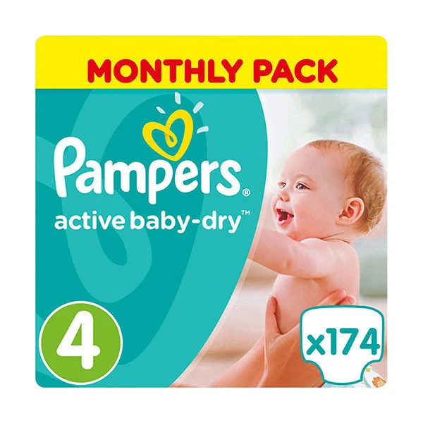 pampers active baby 4 174