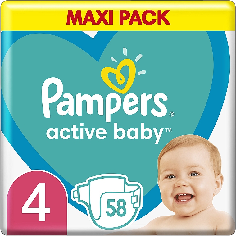 pampers active baby 58 4
