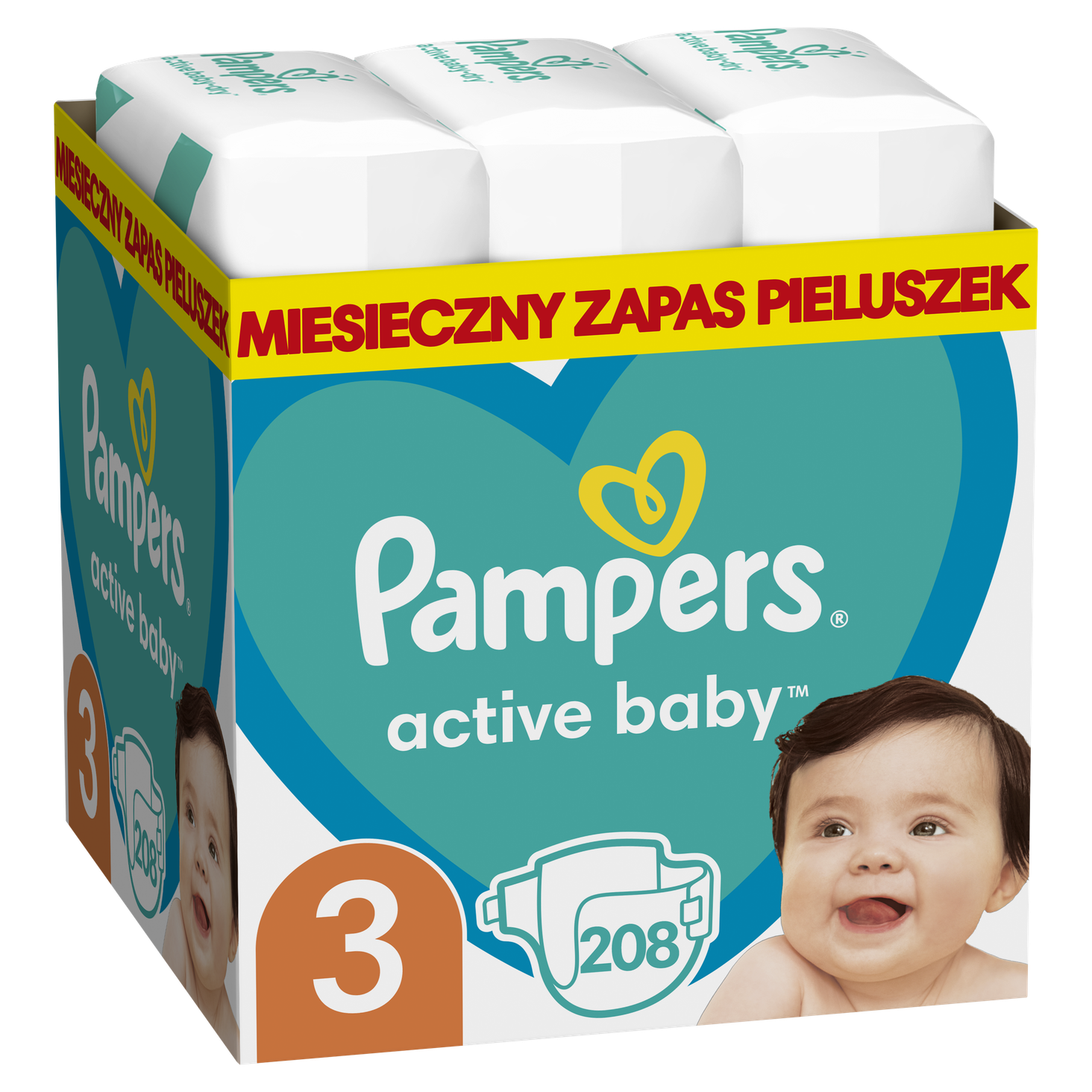 pampers active baby czy premium care 3