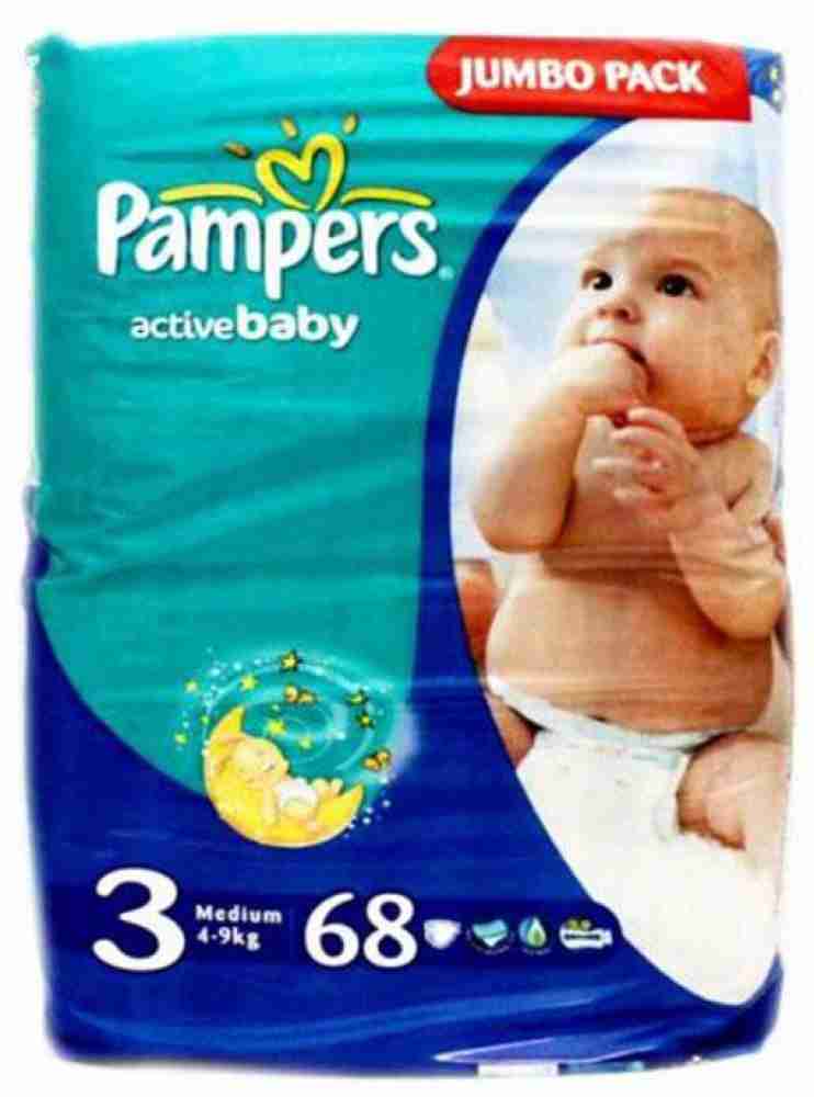 pampers active baby dry 3 68 sztuk