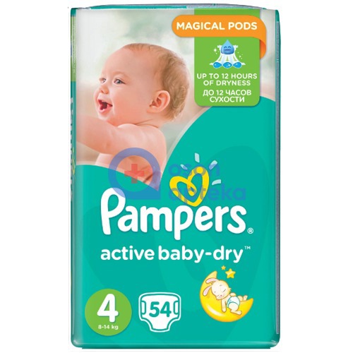 pampers active baby dry 54