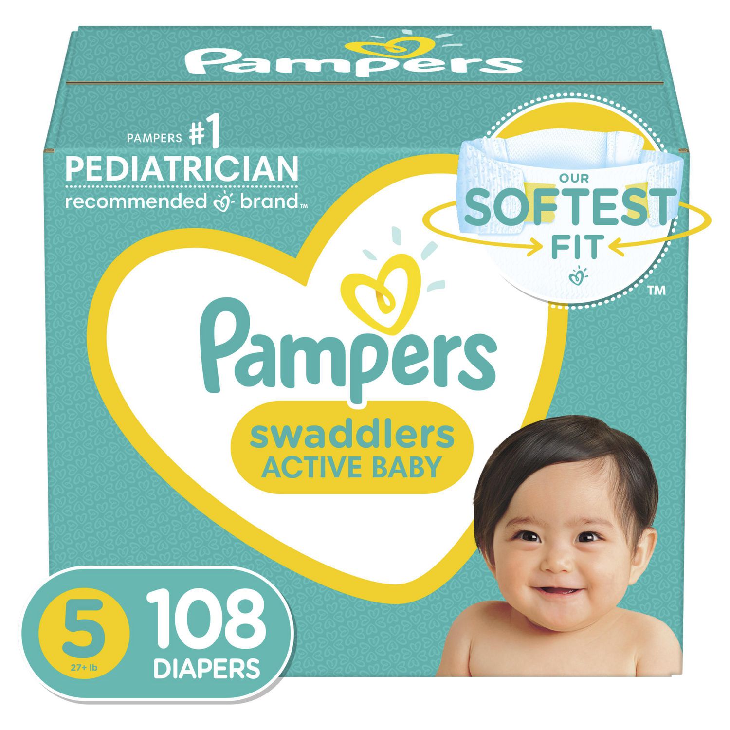 pampers active baby fry 5