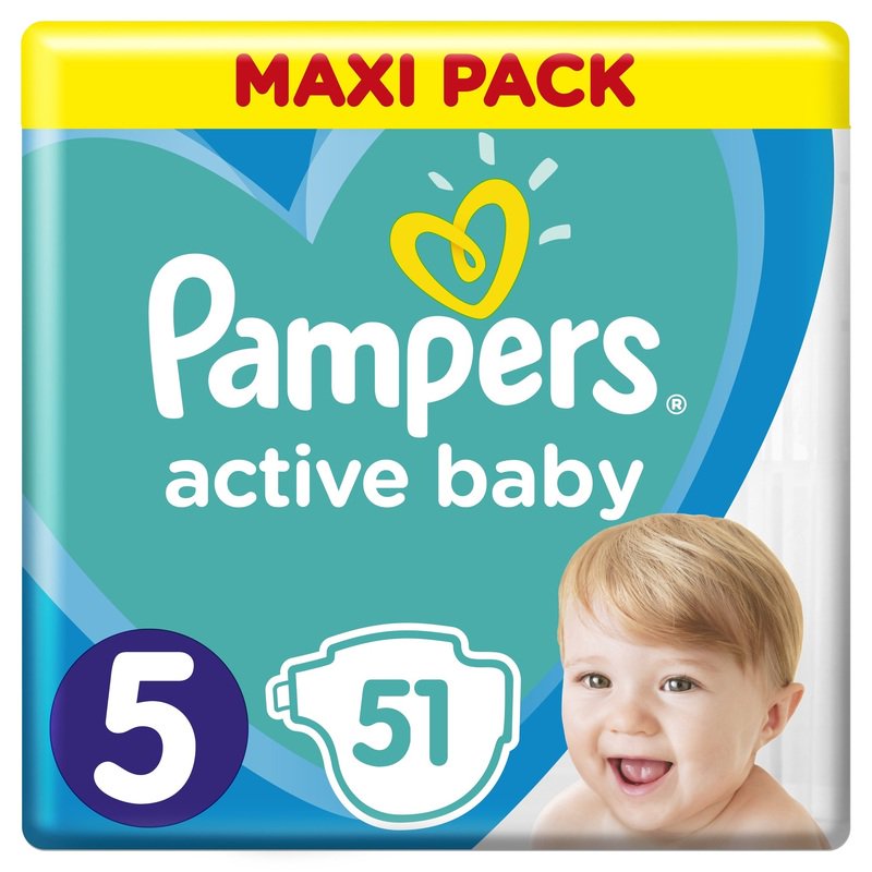 pampers active baby fry 5