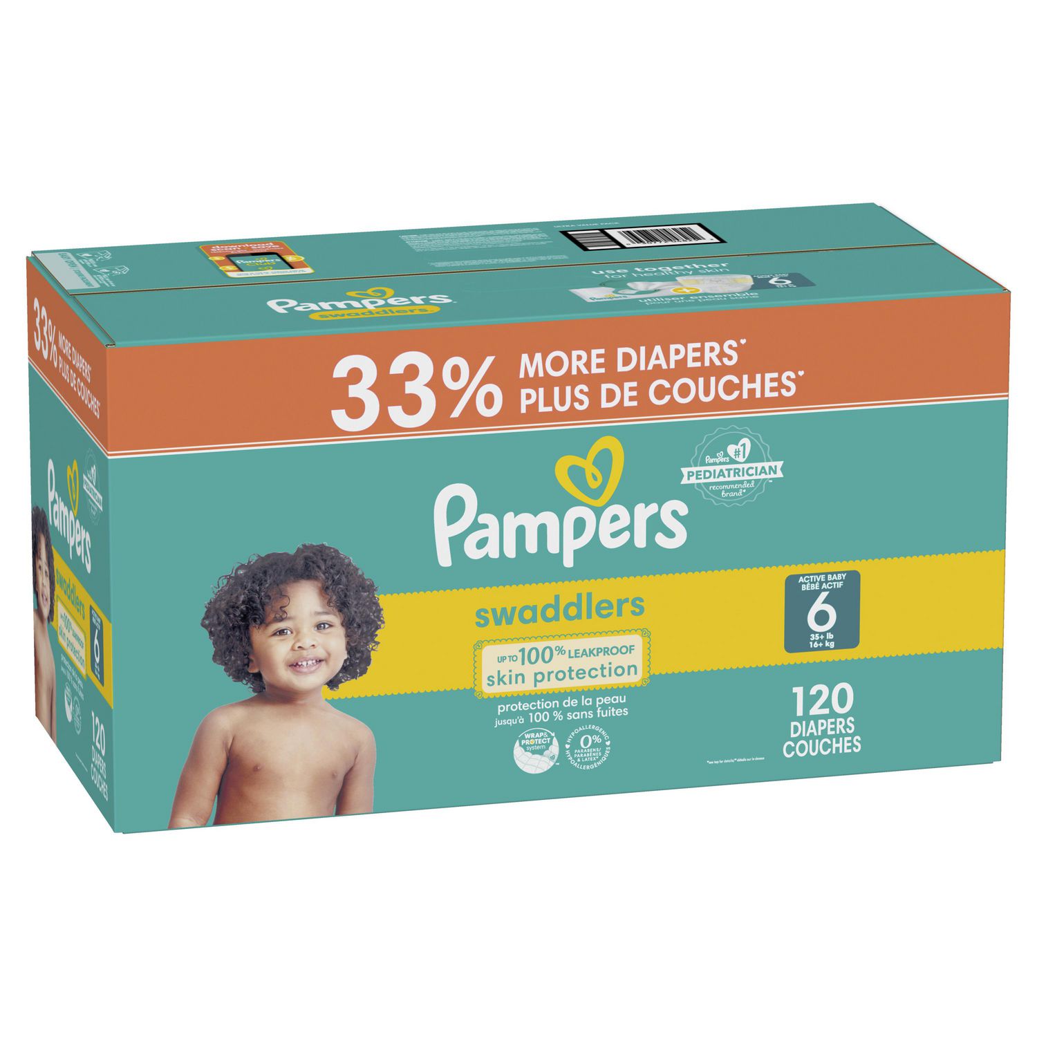 pampers baby active 100