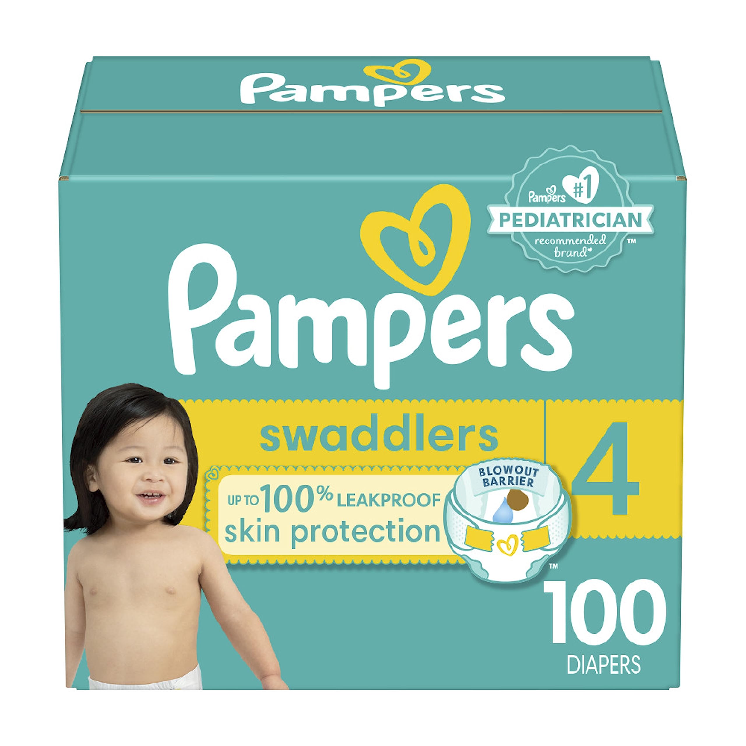 pampers baby active 100