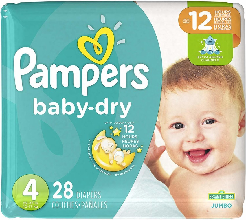 pampers baby dry size 4