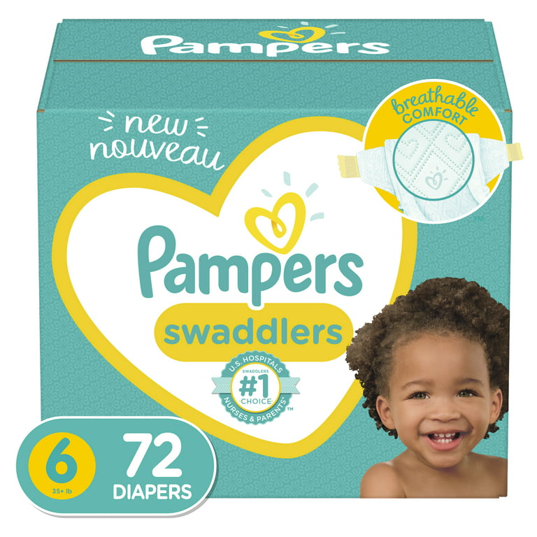 pampers box size 1