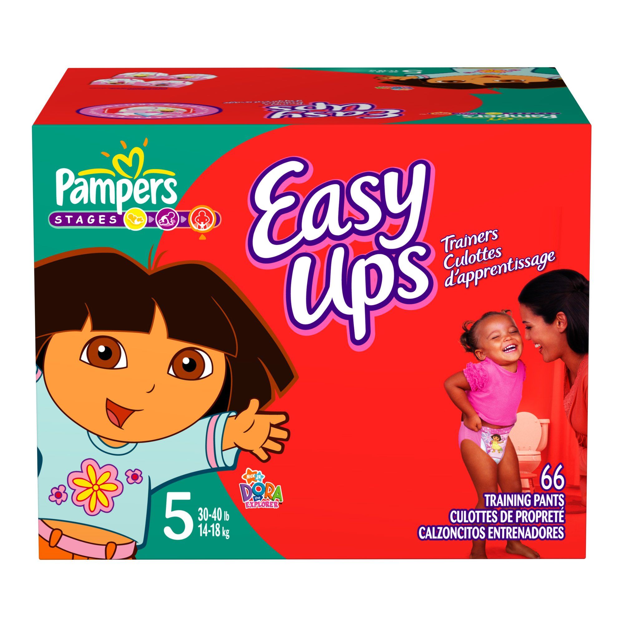 pampers easy ups girl trainers