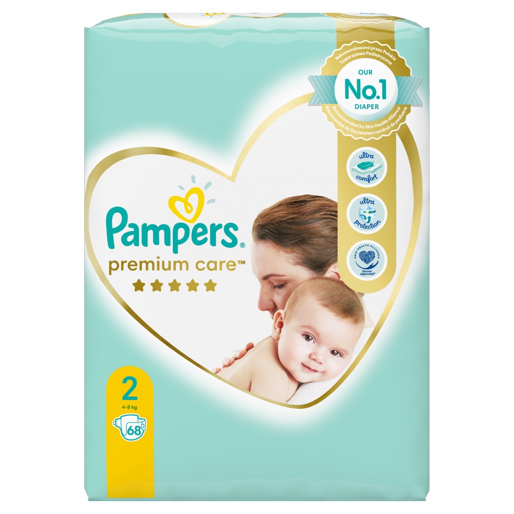 pampers etykieta