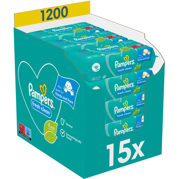 pampers mokre chusteczki